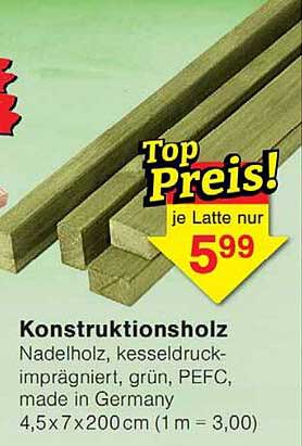 Konstruktionsholz