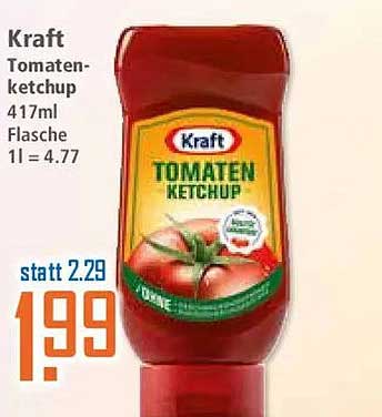 Kraft Tomatenketchup 417ml Flasche 1l = 4.77