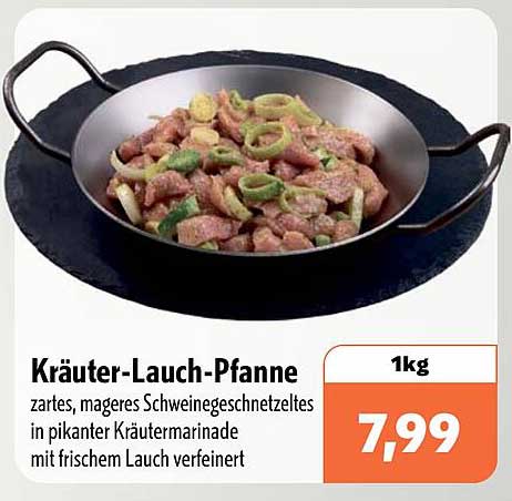 Kräuter-Lauch-Pfanne