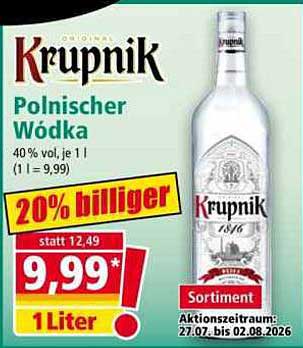Krupnik Polnischer Wódka
