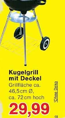 Kugelgrill mit Deckel