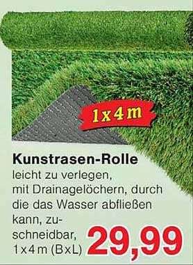 Kunstrasen-Rolle