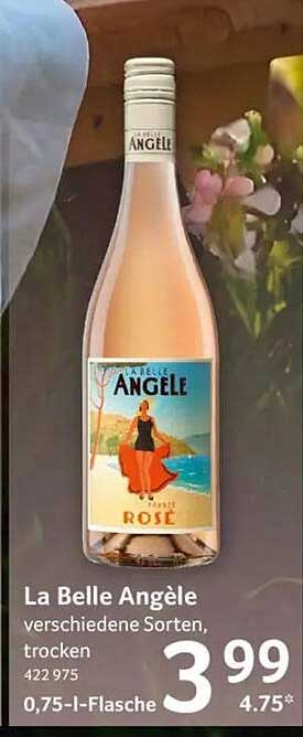 La Belle Angèle verschiedene Sorten, trocken 0,75-l-Flasche
