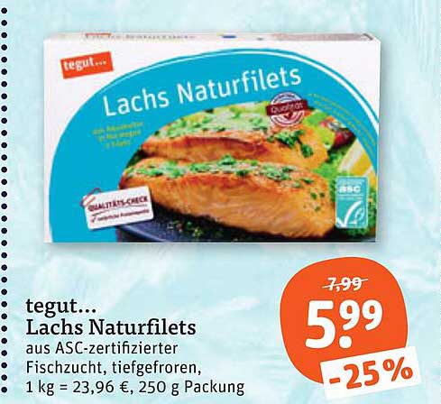 Lachs Naturfilets