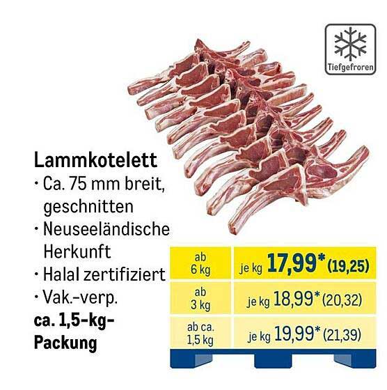 Lammkotelett