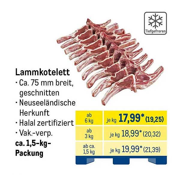 Lammkotelett