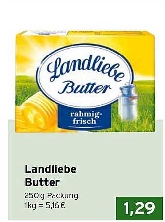 Landliebe Butter