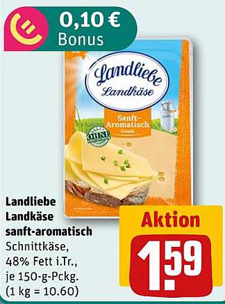 Landliebe Landkäse sanft-aromatisch