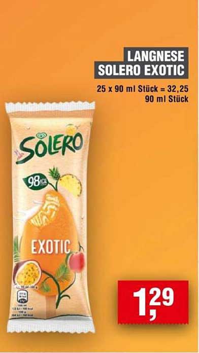 LANGNESE SOLERO EXOTIC
