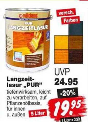 Langzeitlasur „PUR“