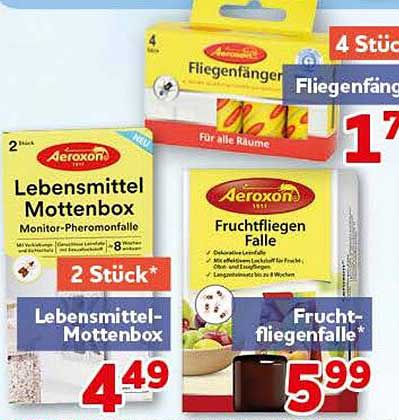 Lebensmittel-Mottenbox
