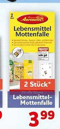 Lebensmittel Mottenfalle