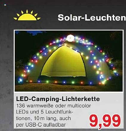 LED-Camping-Lichterkette