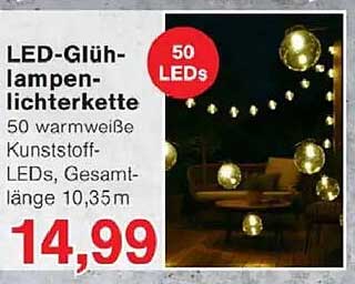 LED-Glühlampenlichterkette