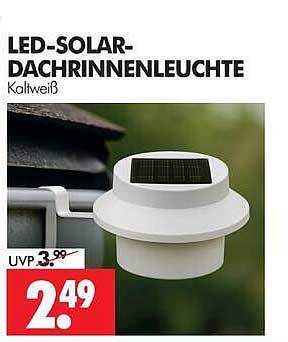 LED-SOLAR-DACHRINNENLEUCHTE