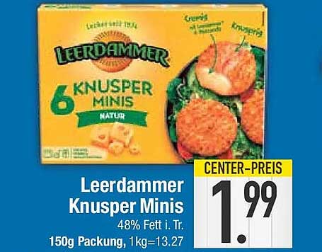 Leerdammer Knusper Minis