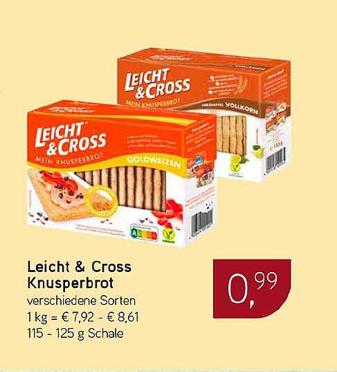 Leicht & Cross Knusperbrot verschiedene Sorten
