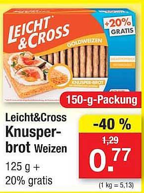 Leicht&Cross Knusper-brot Weizen