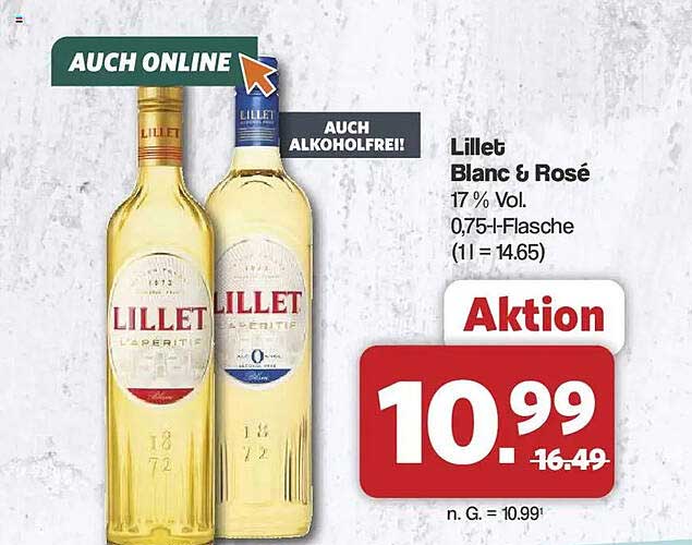 Lillet Blanc & Rosé