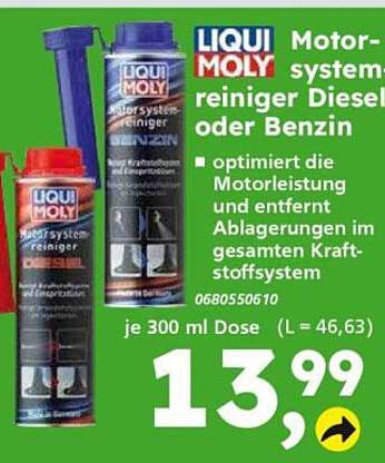 LIQUI MOLY Motorsystem-Reiniger Diesel oder Benzin