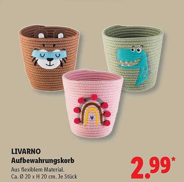 LIVARNO Aufbewahrungskorb