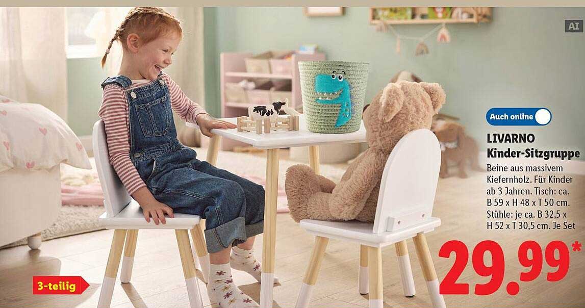 LIVARNO Kinder-Sitzgruppe