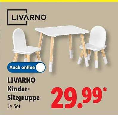 LIVARNO Kinder-Sitzgruppe Je Set
