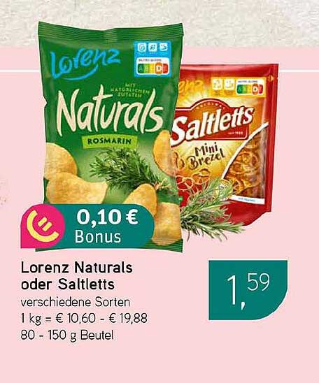 Lorenz Naturals oder Saltletts