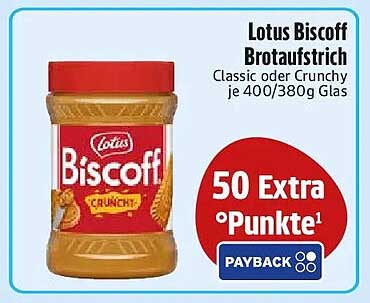Lotus Biscoff Brotaufstrich Classic oder Crunchy je 400/380g Glas