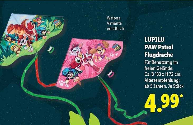 LUPILU PAW Patrol Flugdrache