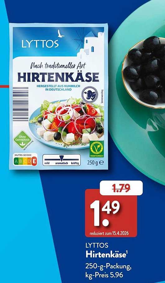 LYTTOS Hirtenkäse
