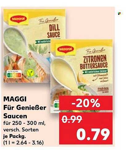 MAGGI Für Genießer Saucen