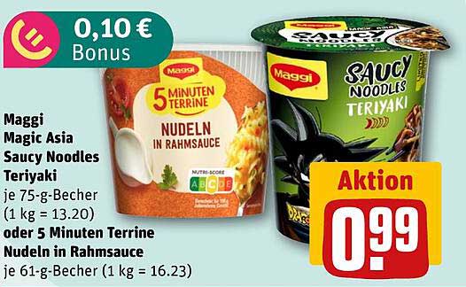 Maggi Magic Asia Saucy Noodles Teriyaki