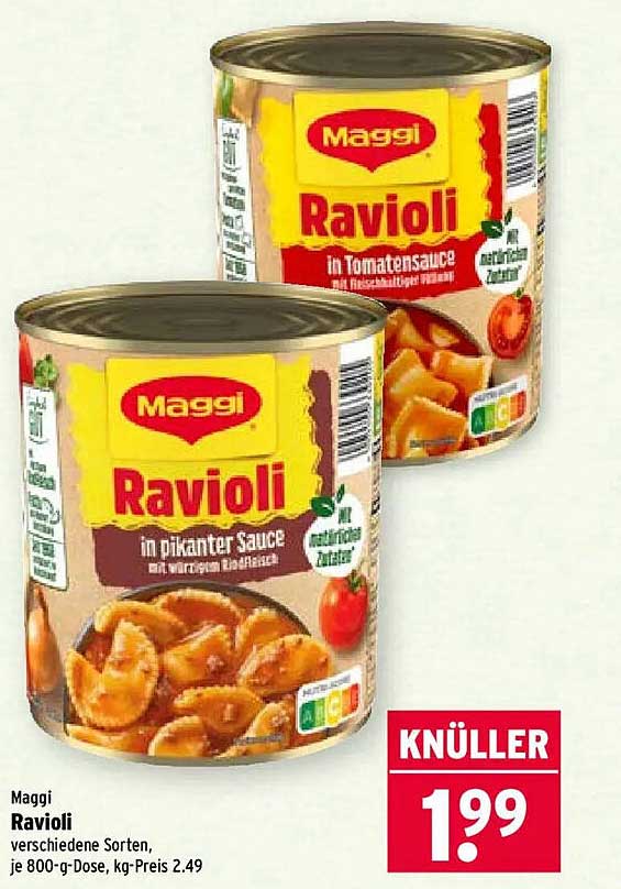 Maggi Ravioli