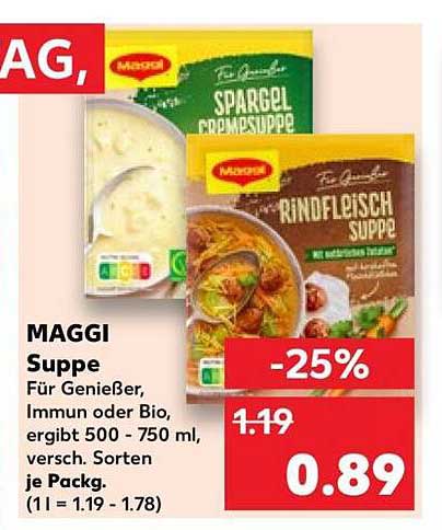 MAGGI Suppe