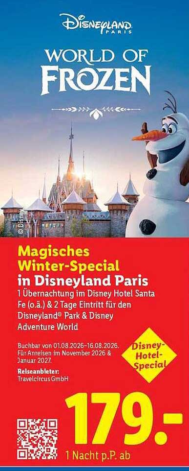 Magisches Winter-Special in Disneyland Paris
