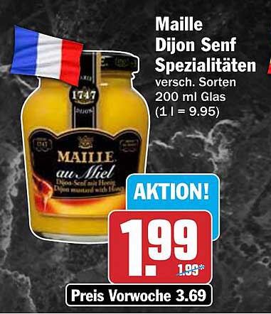 Maille Dijon Senf Spezialitäten