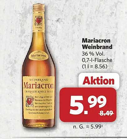 Mariacron Weinbrand