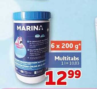 MARINA Multitabs 6 x 200 g
