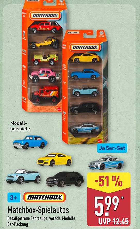 Matchbox-Spielautos