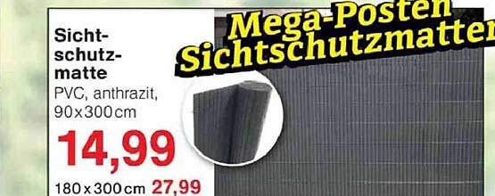 Mega-Posten Sichtschutzmatte