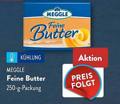 MEGGLE Feine Butter 250-g-Packung