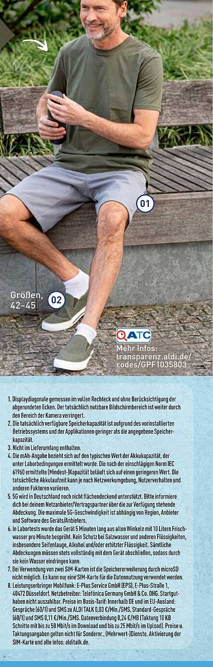 Mehr Infos: transparent.aldi.de/codes/GPF1035803