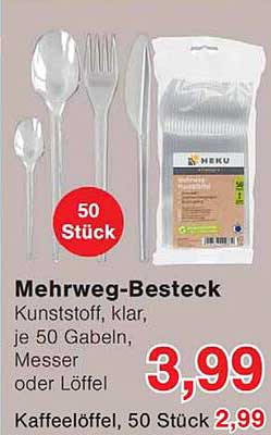 Mehrweg-Besteck