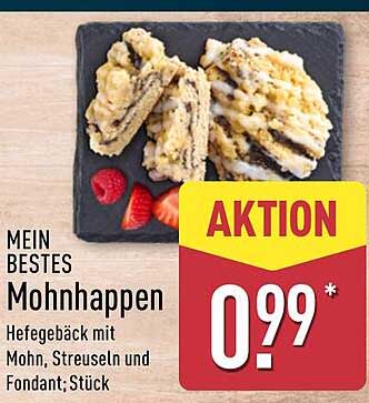 MEIN BESTES Mohnhappen