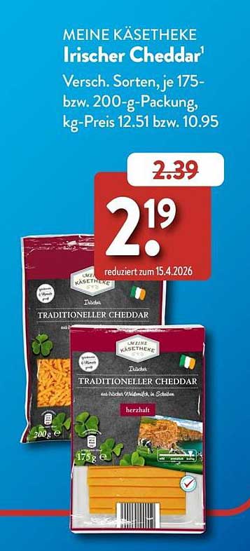 MEINE KÄSETHEKE Irischer Cheddar