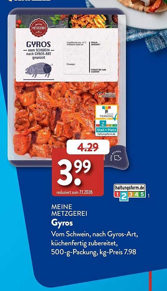MEINE METZGEREI Gyros