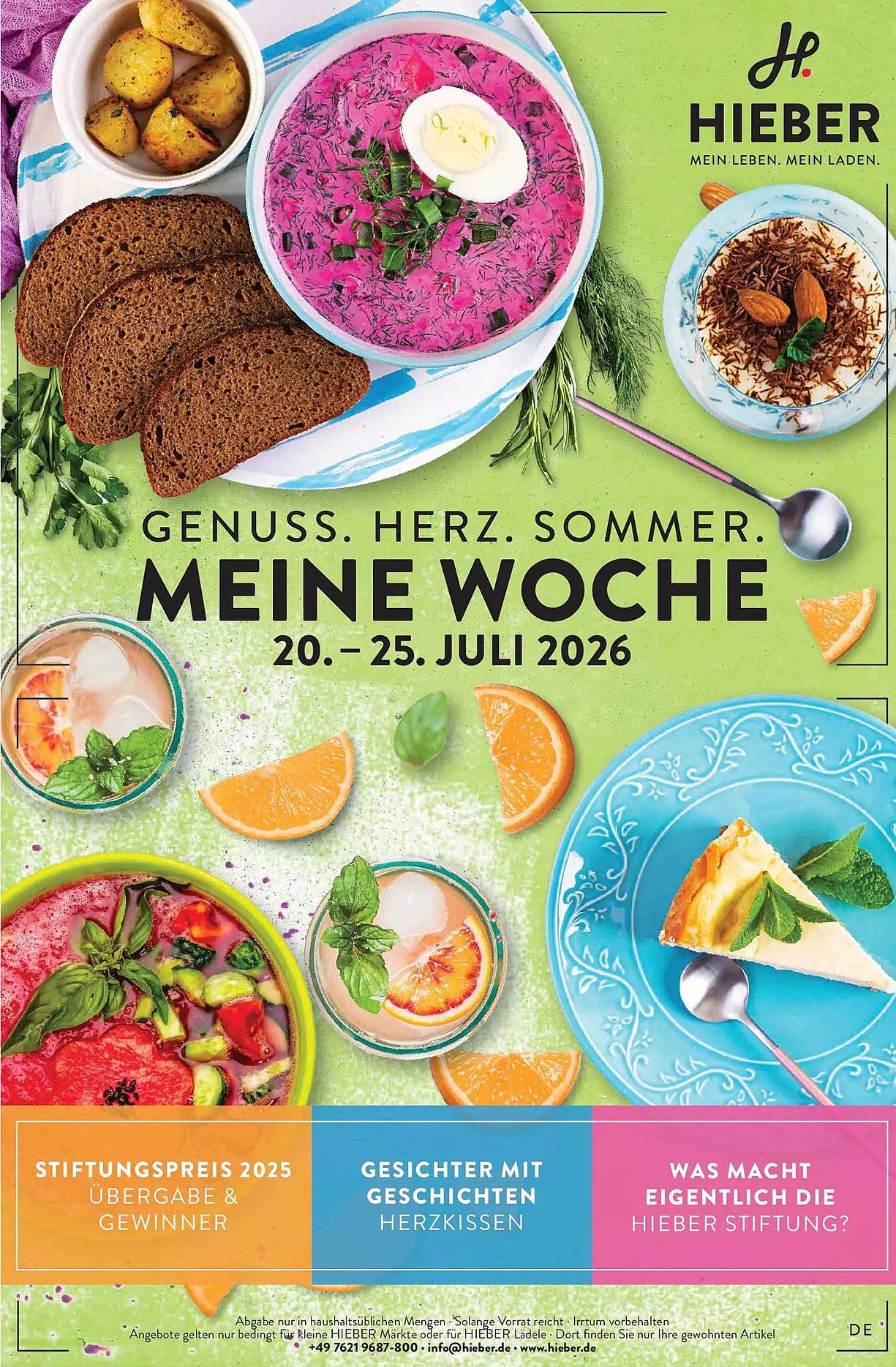MEINE WOCHE 20. – 25. JULI 2026