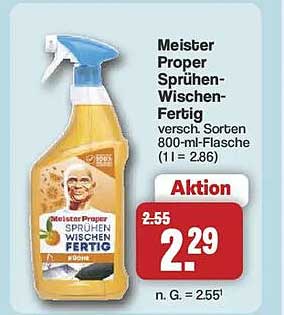 Meister Proper Sprühen-Wischen-Fertig