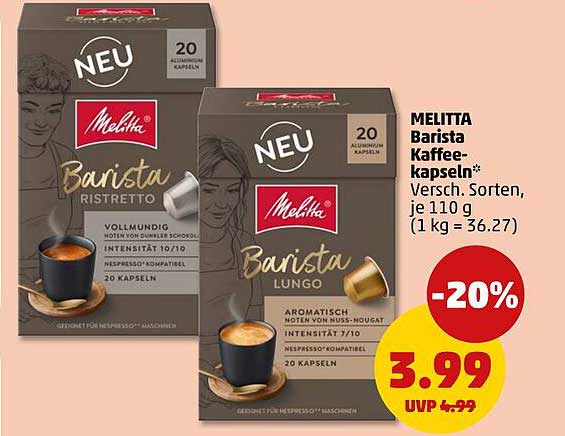 MELITTA Barista Kaffeekapseln*